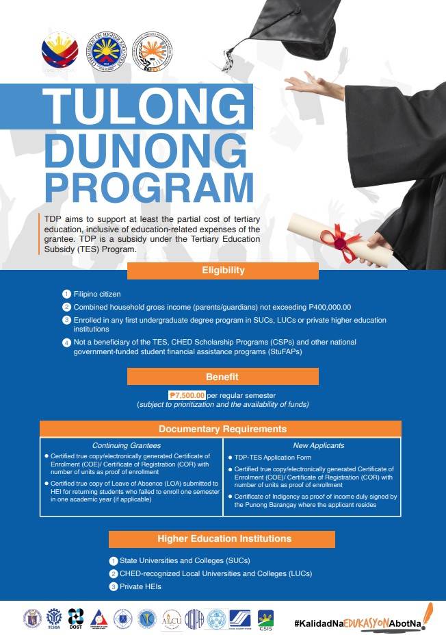 Tulong Dunong Program Broucher