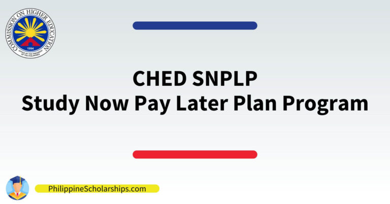 ched study now pay later plan program