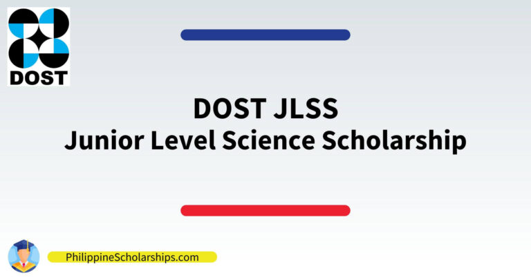how to apply DOST JLSS Junior Level Science Scholarship