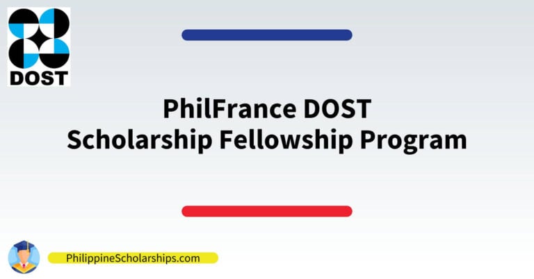 how to apply philfrance dost scholarship program
