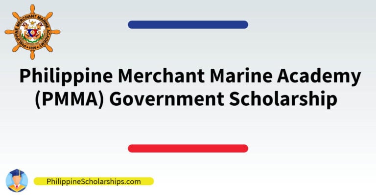 Philippine Merchant Marine Academy (PMMA) Government scholarship