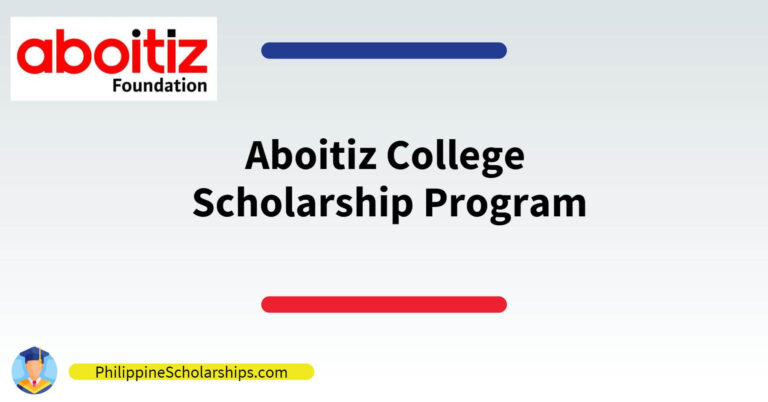 aboitiz college scholarship program by aboitiz foundation
