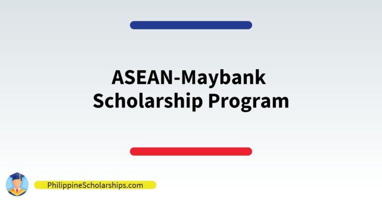 how to apply ASEAN-Maybank Scholarship Program