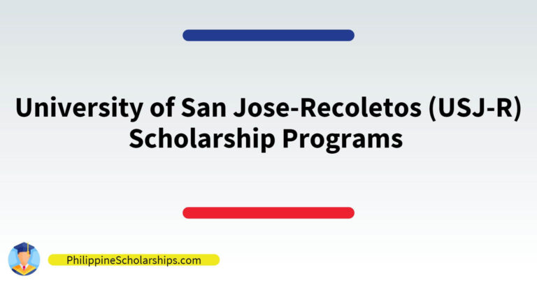 List of University of San Jose-Recoletos (USJ-R) Scholarship Programs