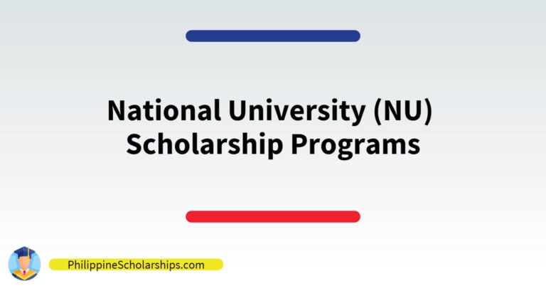 List of National University (NU) Scholarship Programs