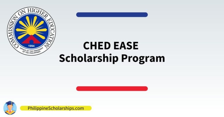 CHED Ease Scholarship how to apply