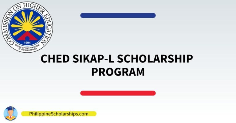CHED Sikap-L Scholarship