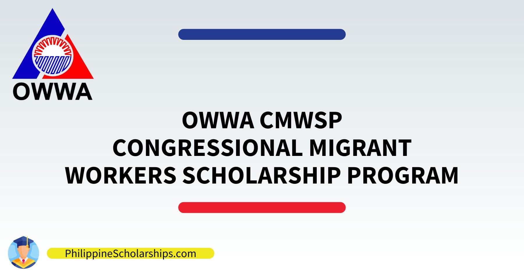 OWWA CMWSP Congressional Migrant Workers Scholarship Program