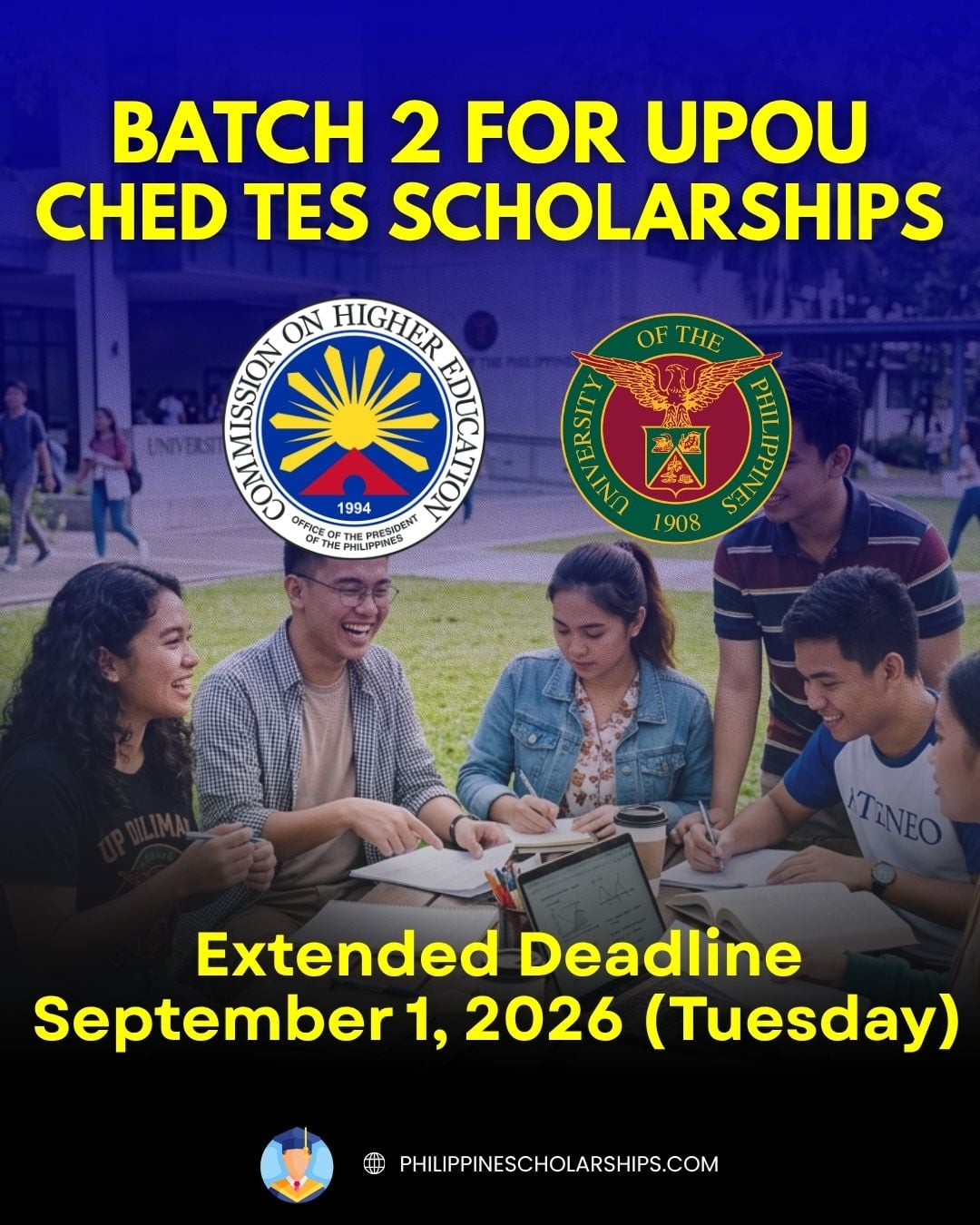 BATCH 2 FOR CHED TERTIARY EDUCATION SUBSIDY