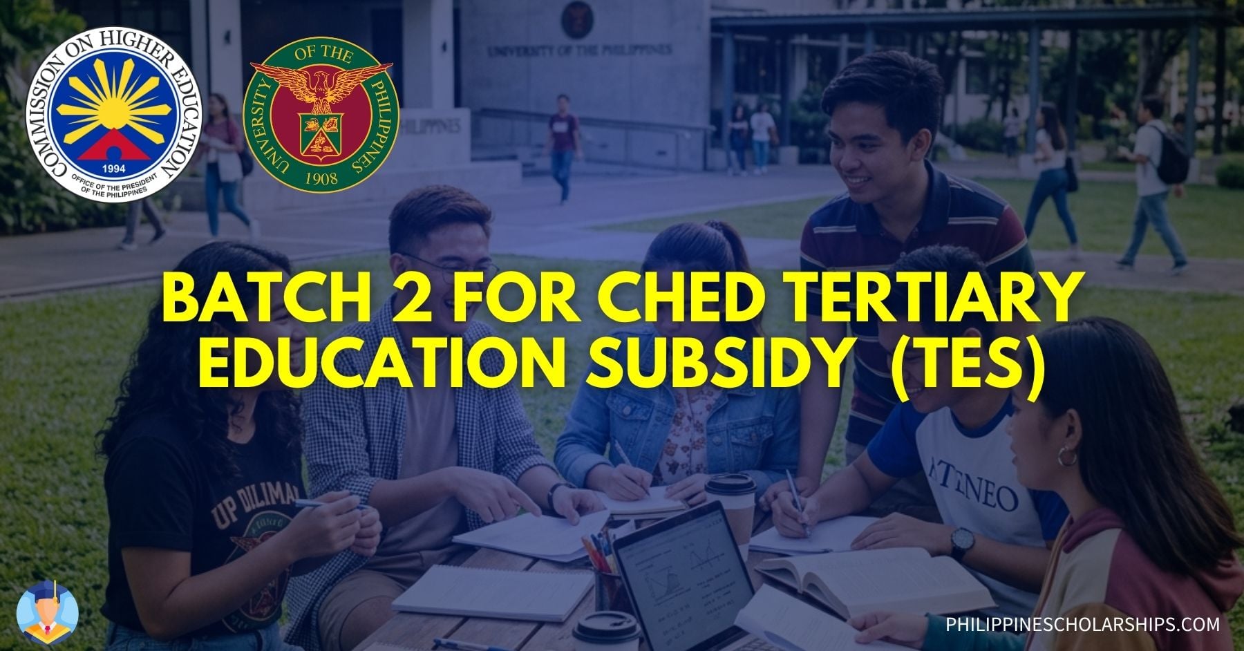BATCH 2 FOR CHED TERTIARY EDUCATION SUBSIDY