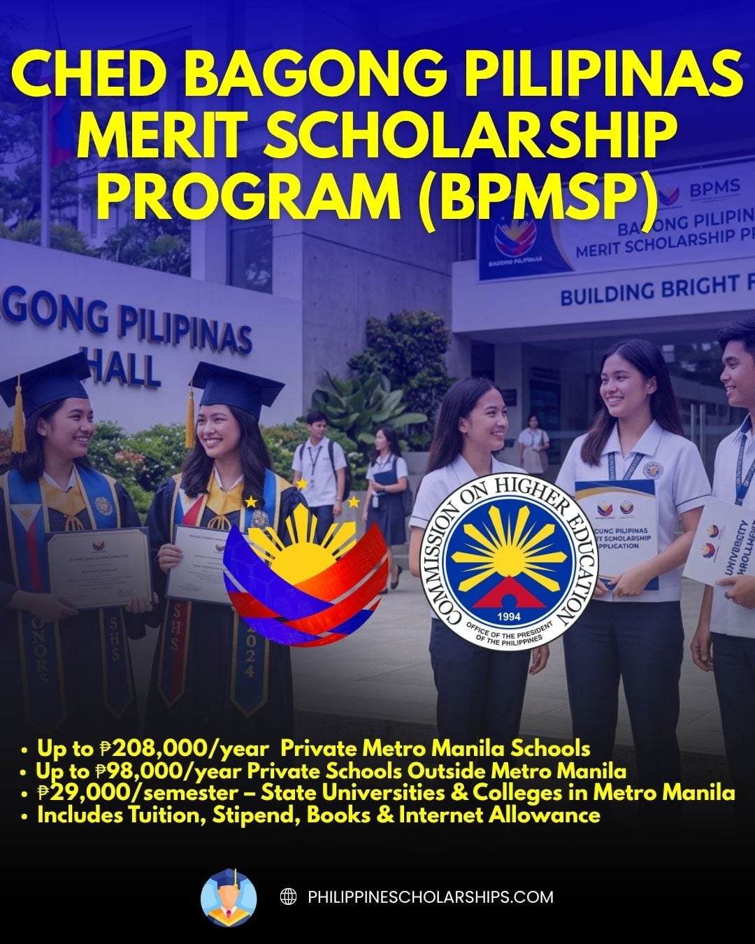 CHED BAGONG PILIPINAS MERIT SCHOLARSHIP PROGRAM