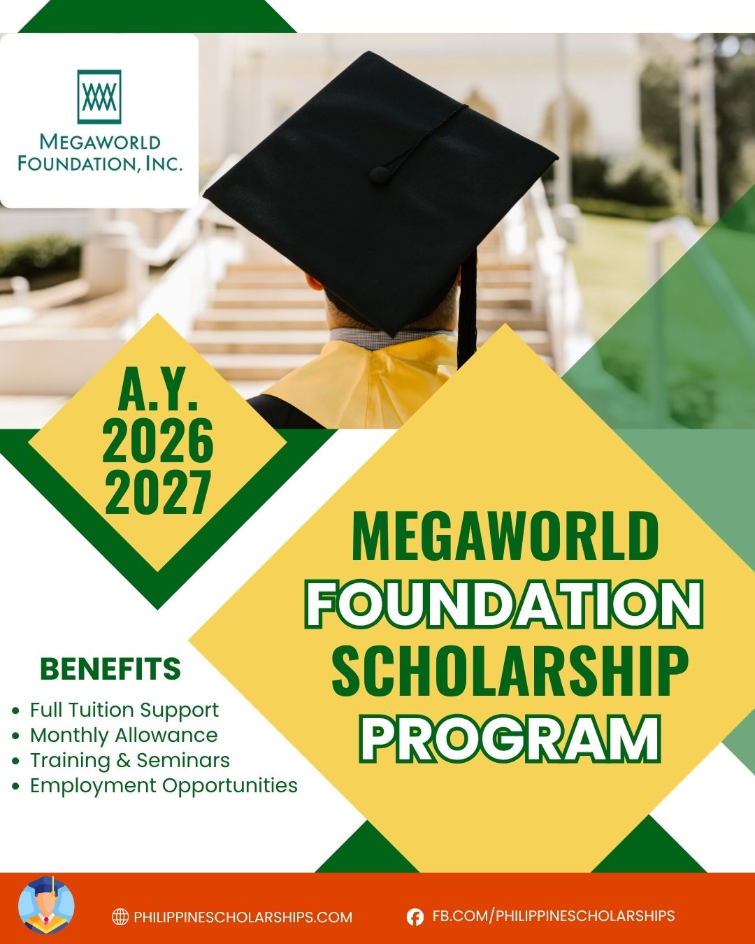 Megaworld Foundation Scholarship Programs