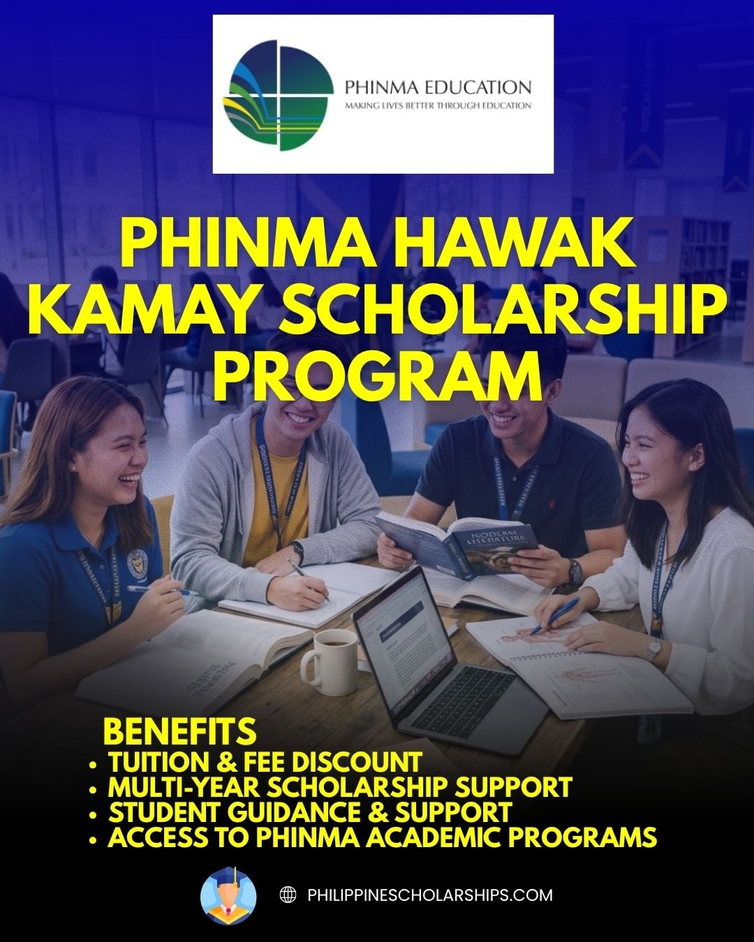PHINMA Hawak Kamay Scholarship 2026–2027