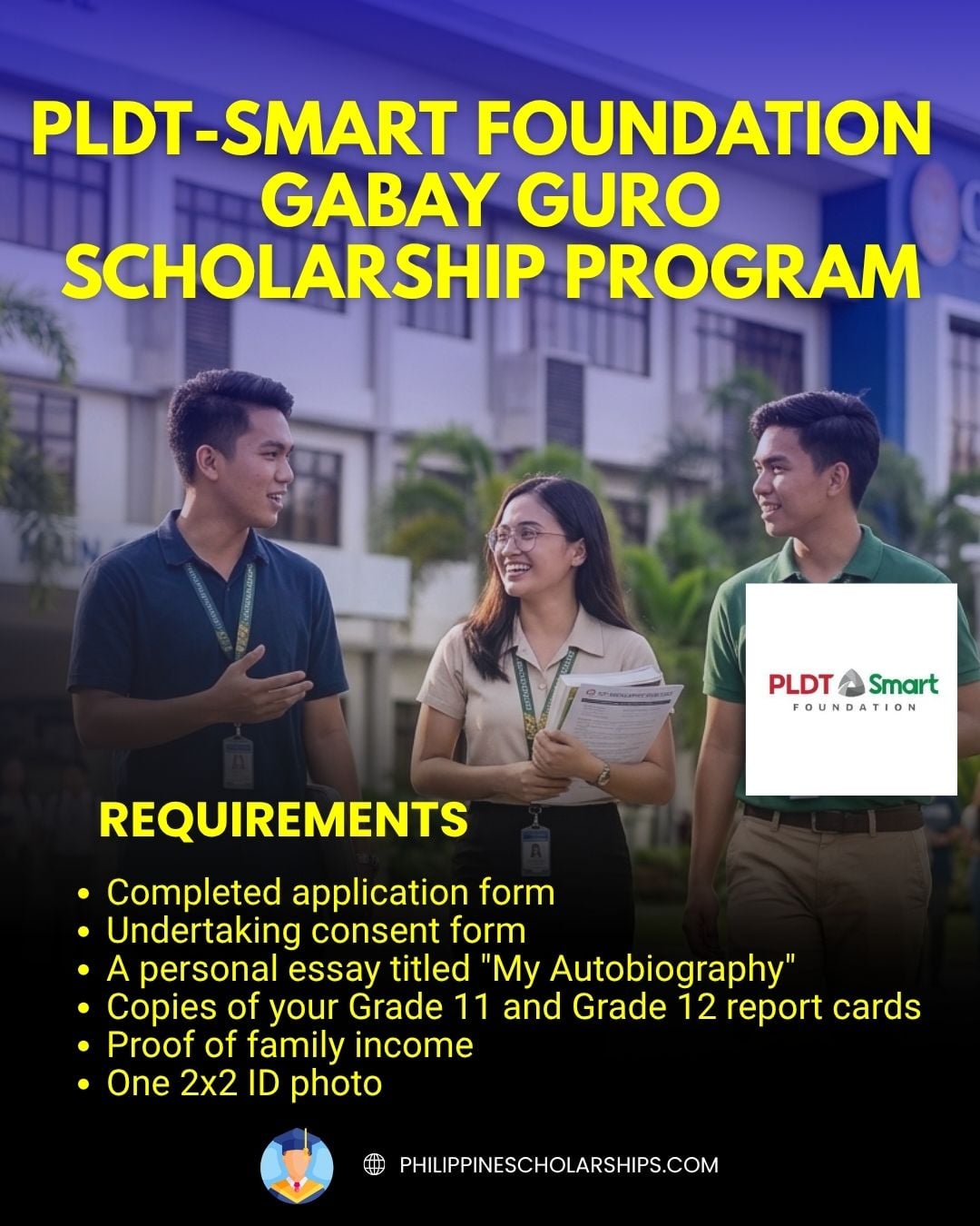 PLDT SMART FOUNDATION GABAY GURO SCHOLARSHIP PROGRAM
