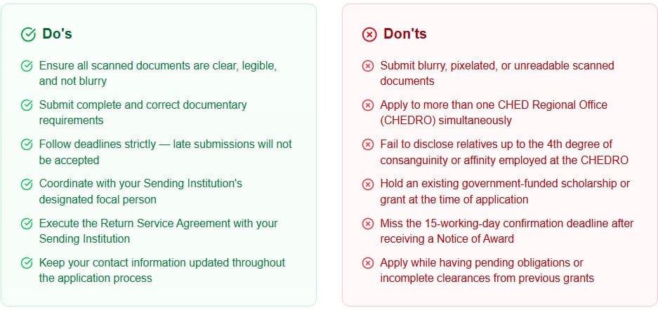 SIKAP how to apply dos and donts