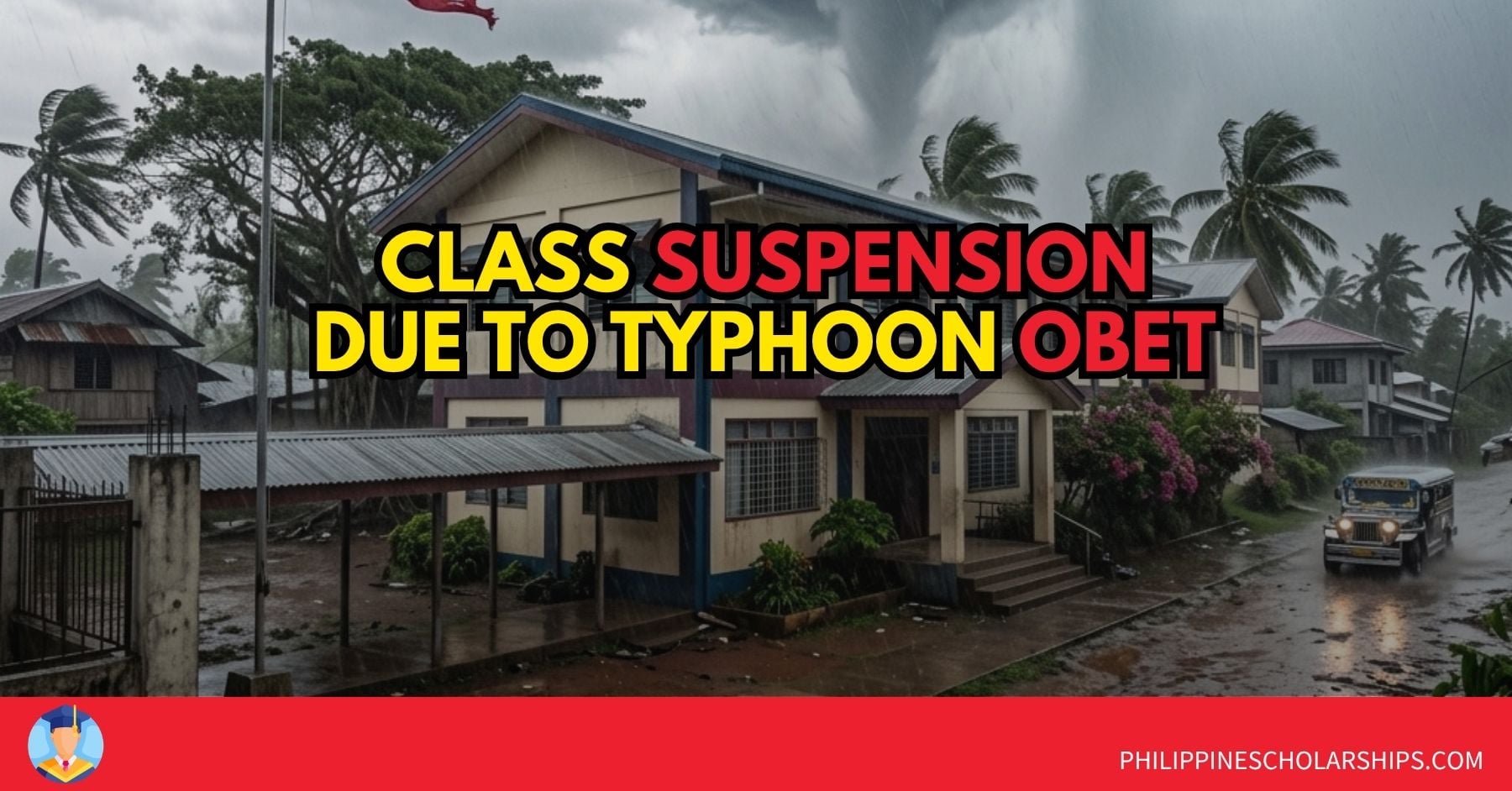 Typhoon Obet Triggers Aug. 25 Class Suspensions