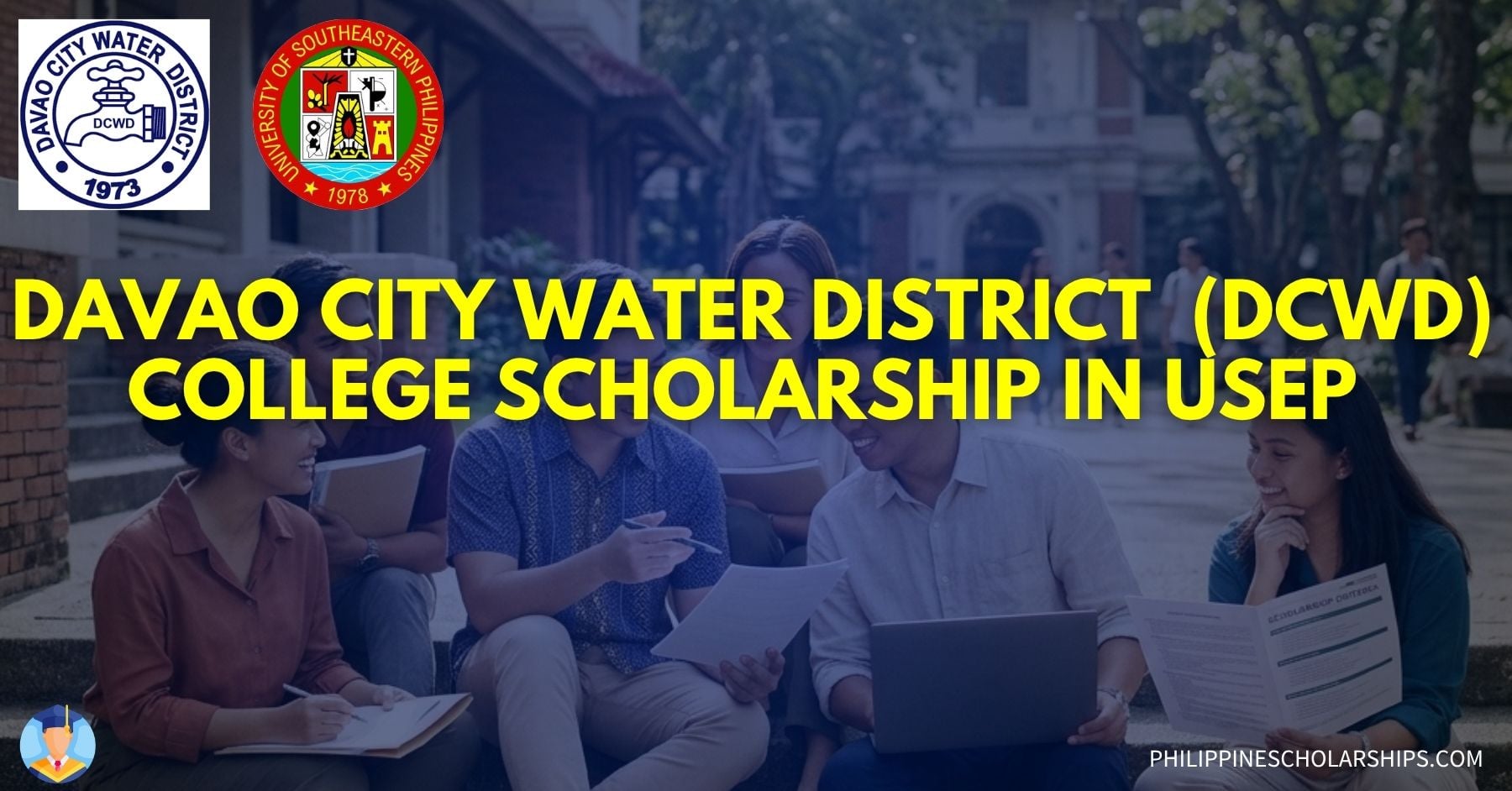 Davao City Water District (DCWD) Opens College Scholarship Slots at USEP for SY 2026–2027