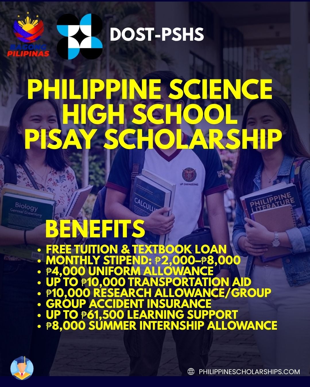Philippine Science High School Pisay Scholarship