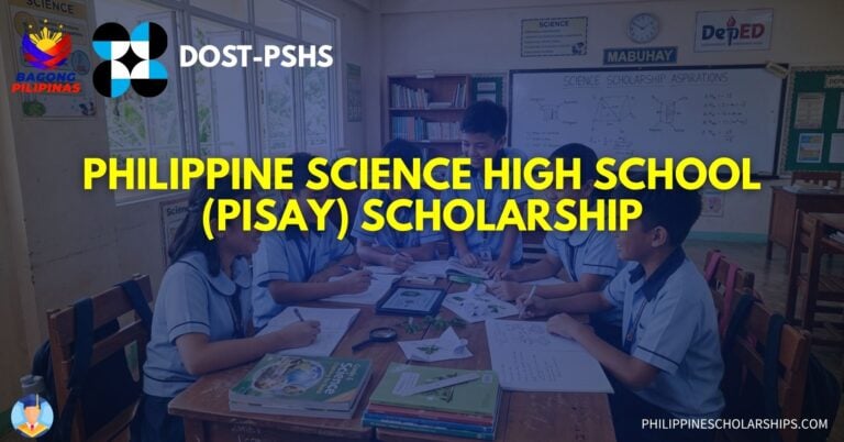 Philippine Science High School Pisay Scholarship
