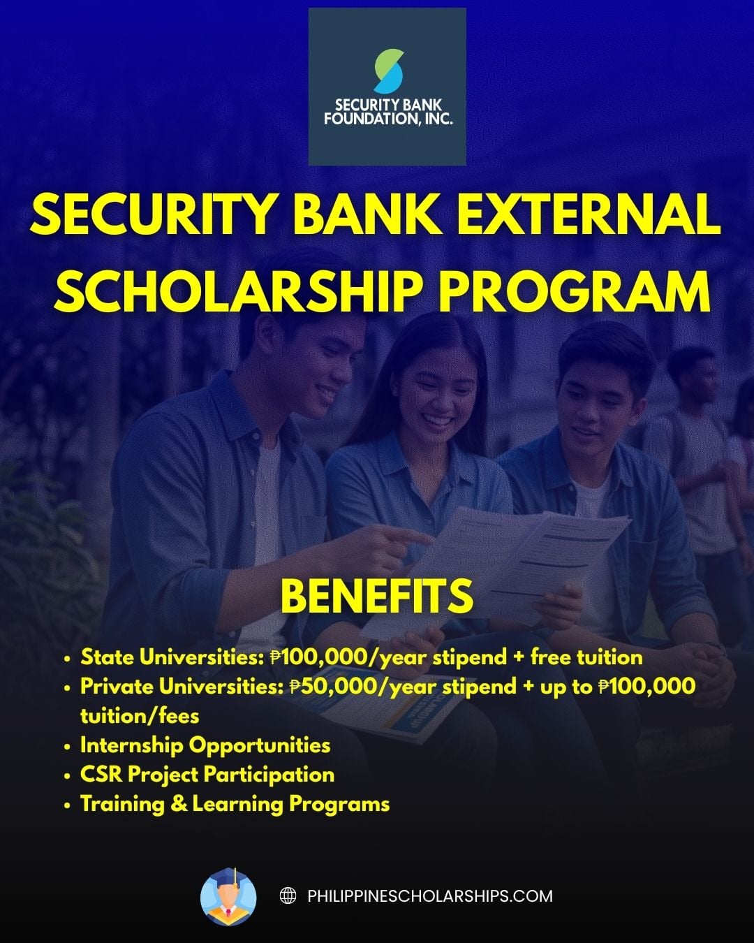Security Bank Foundation External Scholarship