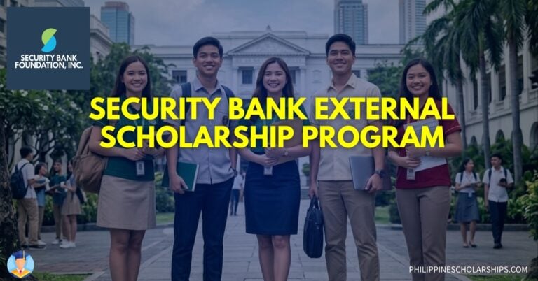 Security Bank Foundation External Scholarship