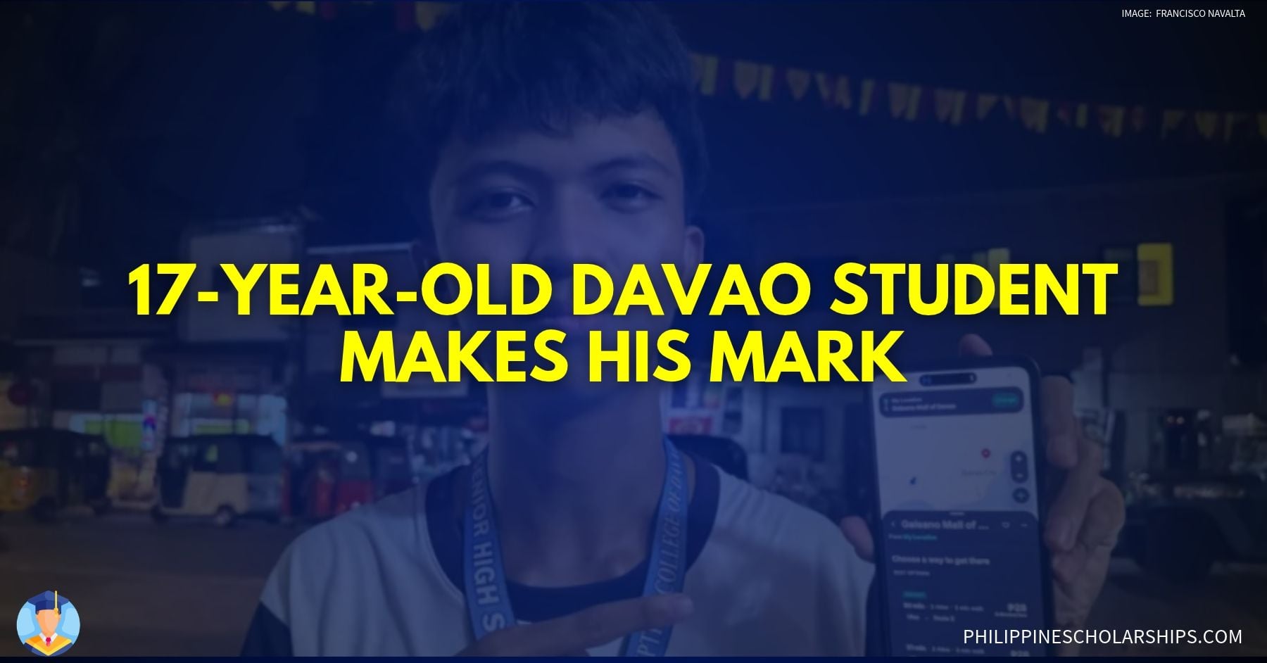 17-YEAR-OLD DAVAO STUDENT MAKES HIS MARK