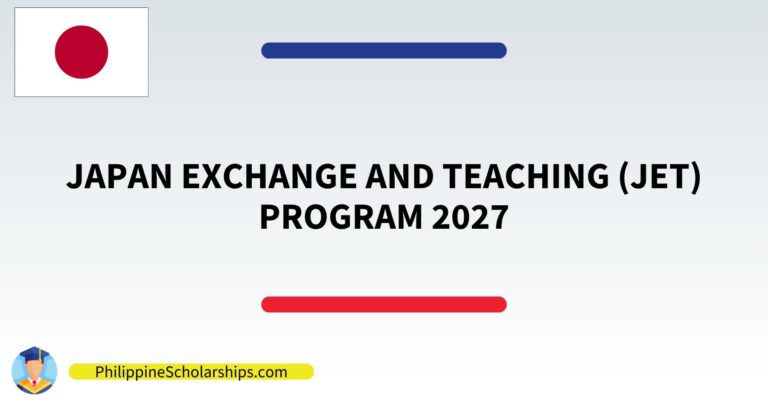 JAPAN EXCHANGE AND TEACHING PROGRAM 2027