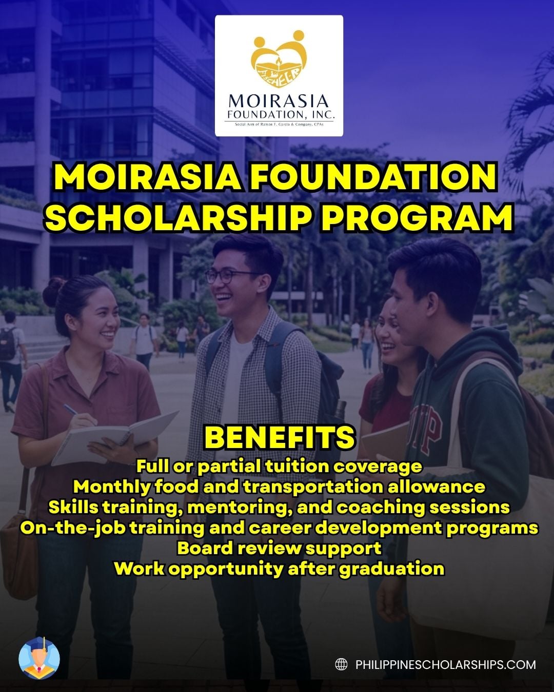 MOIRASIA FOUNDATION SCHOLARSHIP PROGRAM