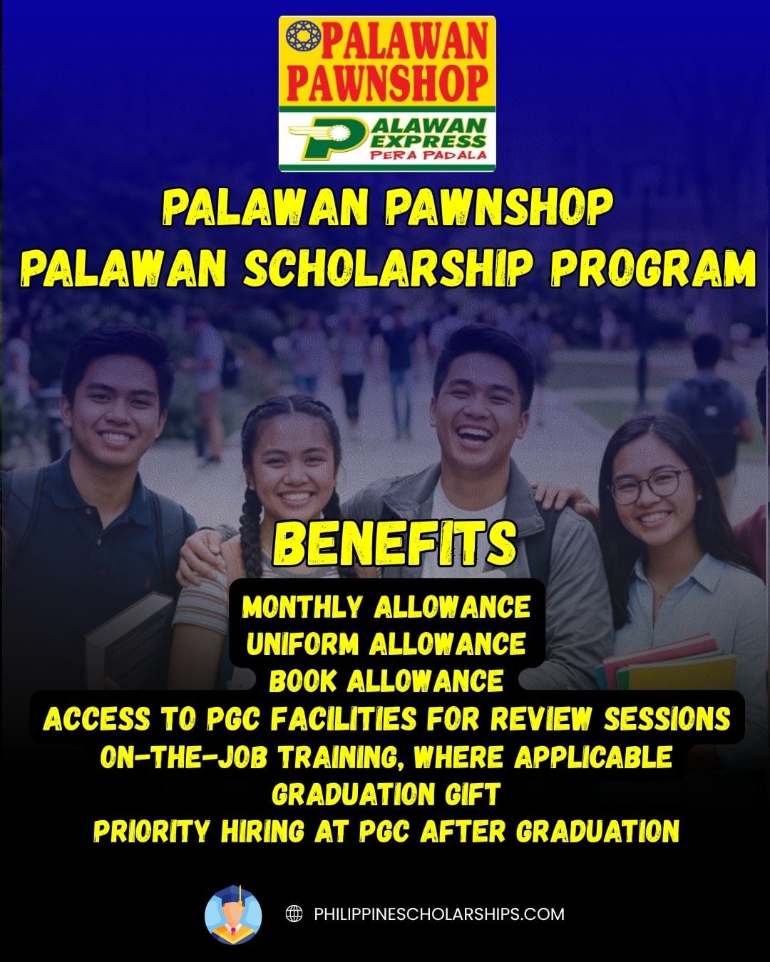 PALAWAN PAWNSHOP PALAWAN SCHOLARSHIP PROGRAM